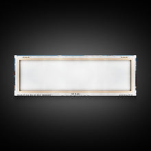 Load image into Gallery viewer, Edinburg Texas Panoramic Watercolor Painting, Scenic Framed Canvas Print, Urban Wall Art for Office, Travel Poster, Home Decor, City Gift Idea
