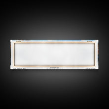Carregar imagem no visualizador da galeria, Mobile Alabama Panoramic Framed Canvas Print, Watercolor City Art, Office Wall Decor, Travel Poster, Living Room Decor, City Print
