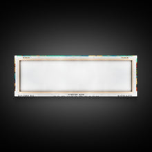 Carregar imagem no visualizador da galeria, Albuquerque New Mexico Panoramic Painting Framed Canvas Print, Mid Century Modern Art, Pop Art Style, Travel Poster, Wall Art Decor
