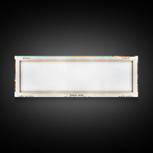 Carregar imagem no visualizador da galeria, Buffalo New York Panoramic Painting, Mid Century Modern Framed Canvas Print, Retro Pop Art Travel Poster, Wall Decor, Home Decor, Wall Hanging
