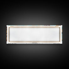 Load image into Gallery viewer, Chesapeake Virginia Panoramic Wall Art, Mid Century Modern Framed Canvas Print, Retro Pop Art Travel Poster, Office Art, Living Room Decor
