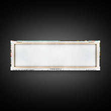 Cargar imagen en el visor de la galería, Chula Vista California Panoramic Painting, Mid Century Modern Framed Canvas Print, Retro Pop Art Travel Poster, Wall Decor, Office Art
