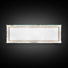 Carregar imagem no visualizador da galeria, Fresno California Panoramic Wall Art, Retro Pop Art Framed Canvas Print, Mid Century Modern Travel Poster, Living Room Decor, Wall Hanging, Office Art
