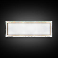 Cargar imagen en el visor de la galería, Bellevue Washington Panoramic Painting, Mid Century Modern Framed Canvas Print, Retro Pop Art Travel Poster, Office Wall Art, City Print
