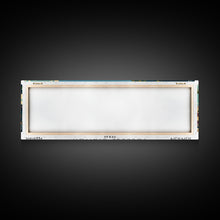 Load image into Gallery viewer, College Station Texas Panoramic Painting, Mid Century Modern Framed Canvas Print, Retro Pop Art Travel Poster, Living Room Art, Home Decor
