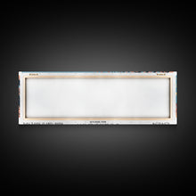 Load image into Gallery viewer, Dearborn Michigan Panoramic Painting, Mid Century Modern Framed Canvas Print, Retro Pop Art Travel Poster, City Wall Decor, Office Wall Art
