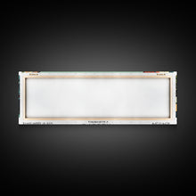 Load image into Gallery viewer, Vallejo California Panoramic Art, Mid Century Modern Framed Canvas Print, Retro Pop Art Travel Poster, City Print, Living Room Wall Decor
