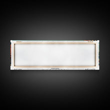 Carregar imagem no visualizador da galeria, Alexandria Virginia Panoramic Painting, Framed Canvas Print, Mid Century Modern Wall Art, Retro Pop Art Travel Poster, Living Room Decor, City Art
