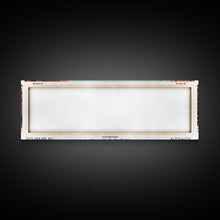 Carregar imagem no visualizador da galeria, Augusta Georgia Panoramic Painting, Framed Canvas Print, Mid Century Modern Wall Art, Retro Pop Art Travel Poster, Living Room Decor, City Art
