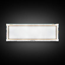 Carregar imagem no visualizador da galeria, Cape Coral Florida Panoramic Painting, Framed Canvas Print, Mid Century Modern Wall Art, Retro Pop Art Travel Poster, Home Decor, City Art
