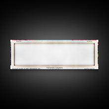 Cargar imagen en el visor de la galería, Cary North Carolina Panoramic Painting, Framed Canvas Print, Mid Century Modern Wall Art, Retro Pop Art Travel Poster, Office Decor, City Art
