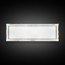 Load image into Gallery viewer, Corpus Christi Texas Panoramic Painting, Framed Canvas Print, Mid Century Modern Wall Art, Retro Pop Art Travel Poster, Office Decor, City Art
