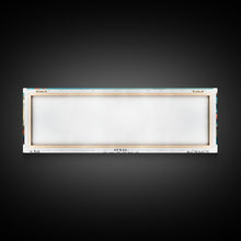 Load image into Gallery viewer, Dallas Texas Panoramic Painting, Framed Canvas Print, Mid Century Modern Wall Art, Retro Pop Art Travel Poster, Home Decor, City Art
