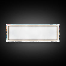 Load image into Gallery viewer, Elk Grove California Panoramic Painting, Framed Canvas Print, Mid Century Modern Wall Art, Retro Pop Art Travel Poster, Living Room Decor, City Art
