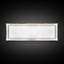 Load image into Gallery viewer, Escondido California Panoramic Painting, Framed Canvas Print, Mid Century Modern Wall Art, Retro Pop Art Travel Poster, Living Room Decor, City Art
