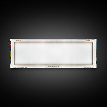 Load image into Gallery viewer, Fresno California Panoramic Painting, Framed Canvas Print, Mid Century Modern Wall Art, Retro Pop Art Travel Poster, Living Room Decor, City Art
