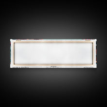 Carregar imagem no visualizador da galeria, Frisco Texas Panoramic Painting, Framed Canvas Print, Mid Century Modern Wall Art, Retro Pop Art Travel Poster, Office Decor, City Art
