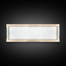 Cargar imagen en el visor de la galería, Bijeljina Bosnia Panoramic Travel Poster, Framed Canvas Print or Metal Wall Art, Travel Art, Home Decor, Panoramic Painting, Midcentury Art
