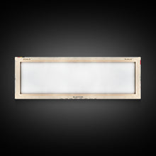 Carregar imagem no visualizador da galeria, Brussels Belgium Panoramic Travel Poster, Framed Canvas Print or Metal Wall Art, Travel Art, Home Decor, Panoramic Painting, Midcentury Art
