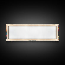 Carregar imagem no visualizador da galeria, Almere Netherlands Panoramic Travel Poster, Framed Canvas Print or Metal Wall Art, Travel Art, Home Decor, Panoramic Painting, Midcentury Art
