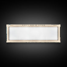 Load image into Gallery viewer, Bras d&#39;Or Lake Framed Canvas Print, Panoramic Lake House Decor, Wall Art, Travel Poster, Rustic Lake Painting, Home Decor

