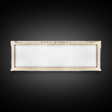 Carregar imagem no visualizador da galeria, Candle Lake Framed Canvas Print, Panoramic Lake House Decor, Wall Art, Travel Poster, Rustic Lake Painting, Home Decor
