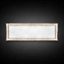 Cargar imagen en el visor de la galería, Choctaw Lake Mississippi Framed Canvas Print, Lake House Art, Panoramic Wide Wall Art, Travel Poster, Rustic Lake Painting, Home Decor
