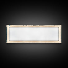 Cargar imagen en el visor de la galería, Churchill Lake Framed Canvas Print, Panoramic Lake House Decor, Wide Wall Art, Travel Poster, Modern Lake Painting, Nature Art
