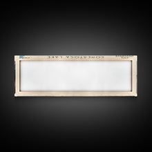 Cargar imagen en el visor de la galería, Conestoga Lake Nebraska Framed Canvas Print, Panoramic Lake House Decor, Wide Wall Art, Travel Poster, Modern Lake Painting, Nature Art
