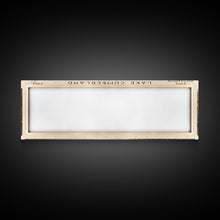 Load image into Gallery viewer, Cumberland Lake Framed Canvas Print, Lake House Art, Panoramic Wall Art, Travel Poster, Modern Lake Painting, Nature Art
