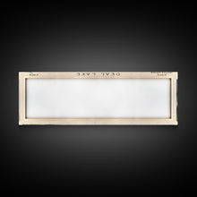 Load image into Gallery viewer, Dead Lakes Florida Framed Canvas Print, Lake House Decor, Panoramic Wall Art, Travel Poster, Modern Lake Painting, Nature Art
