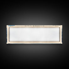 Load image into Gallery viewer, Donner Lake California Framed Canvas Print, Lake House Decor, Panoramic Wall Art, Travel Poster, Modern Lake Painting, Nature Art
