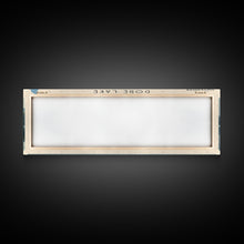 Load image into Gallery viewer, Dore Lake Framed Canvas Print, Lake House Decor, Panoramic Wall Art, Travel Poster, Rustic Lake Painting, Home Decor
