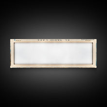 Load image into Gallery viewer, El Vado Lake New Mexico Framed Canvas Print, Lake House Art, Panoramic Travel Poster, Wall Art, Modern Lake Painting, Home Decor
