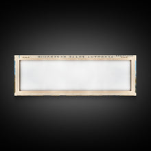 Load image into Gallery viewer, Elephant Butte Reservoir New Mexico Framed Canvas Print, Panoramic Lake House Decor, Wall Art, Travel Poster, Rustic Lake Painting, Nature Art
