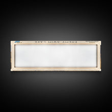 Load image into Gallery viewer, Enemy Swim Lake South Dakota Framed Canvas Print, Lake House Decor, Panoramic Wall Art, Travel Poster, Rustic Lake Painting, Home Decor
