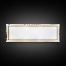 Carregar imagem no visualizador da galeria, Fenton Lake New Mexico Framed Canvas Print, Lake House Decor, Panoramic Wall Art, Travel Poster, Scenic Lake Painting, Nature Art
