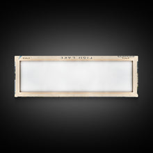 Cargar imagen en el visor de la galería, Fish Lake Utah Framed Canvas Print, Panoramic Lake House Decor, Wall Art, Travel Poster, Tranquil Lake Painting, Nature Art
