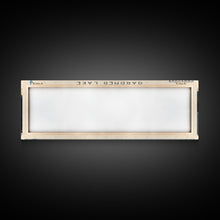 Load image into Gallery viewer, Gardner Lake Connecticut Framed Canvas Print, Lake House Art, Panoramic Wall Art, Travel Poster, Tranquil Lake Painting, Home Decor
