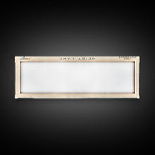 Load image into Gallery viewer, Geist Lake Indiana Framed Canvas Print, Panoramic Lake House Decor, Wall Art, Travel Poster, Peaceful Lake Painting, Nature Art
