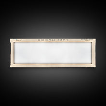 Load image into Gallery viewer, Lake Marion South Carolina Framed Canvas Print, Lake House Decor, Panoramic Wall Art, Travel Poster, Serene Lake Painting, Boho Art
