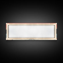 Load image into Gallery viewer, Boysen Reservoir Wyoming Framed Canvas Print, Panoramic Travel Poster, Midcentury Modern Wall Art, Pop Art, Nature Bedroom Decor, Scenic Lake House Art
