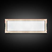 Carregar imagem no visualizador da galeria, Canadice Lake New York Framed Canvas Print, Pop Art Panoramic Travel Poster, Midcentury Modern, Wall Art, Scenic Nature Painting, Bedroom Decor
