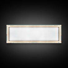 Carregar imagem no visualizador da galeria, Canyon Ferry Lake Montana Framed Canvas Print, Pop Art Panoramic Travel Poster, Bedroom Decor, Midcentury Modern, Wall Art, Scenic Lake House, Nature Art
