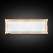 Cargar imagen en el visor de la galería, Colville Lake Northwest Territories Framed Canvas Print, Pop Art Panoramic Travel Poster, Bedroom Decor, Midcentury Modern, Wall Art, Scenic Lake House, Nature Art
