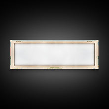 Load image into Gallery viewer, DeGray Lake Arkansas Framed Canvas Print, Midcentury Modern Panoramic Wall Art, Bedroom Decor, Pop Art, Travel Poster Art, Scenic Nature Painting
