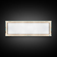 Load image into Gallery viewer, El Dorado Lake Kansas Framed Canvas Print, Panoramic Wall Art, Midcentury Modern, Pop Art, Living Room Art, Travel Poster, Vintage Lake Art
