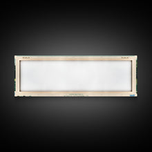 Load image into Gallery viewer, Emerald Lake Colorado Framed Canvas Print, Panoramic Art, Midcentury Modern, Pop Art, Living Room Wall Art, Travel Poster, Lake Art
