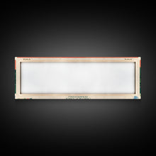 Carregar imagem no visualizador da galeria, Fairview Lake Pennsylvania Framed Canvas Print, Panoramic Art, Midcentury Modern, Pop Art, Living Room Decor, Travel Poster, Wall Art, Nature Art
