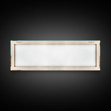 Load image into Gallery viewer, Dhaka, Bangladesh Panoramic Travel Poster Canvas Print, Dhaka, Bangladesh Painting, Bangladesh Art, Dhaka Travel Art, Guest Room Painting
